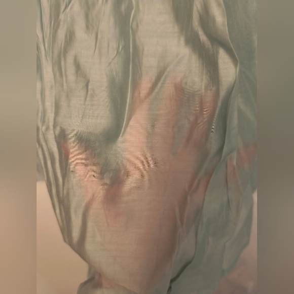 NWT Mint See Through Shirt Sz Petite M - Picture 6 of 7